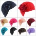 Muslim  Flower Indian Stretch Turban Hat Chemo Cap Hair Loss Scarf Headwrap  eb-43389764